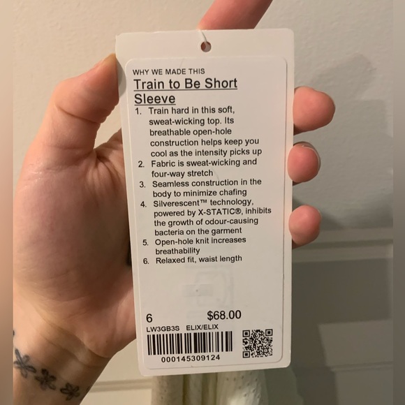 Lululemon Train To Be Short Sleeve - Picture 3 of 3